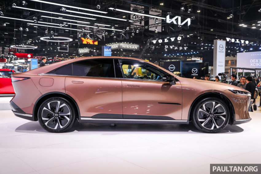 Mazda 6e 现身曼谷车展, 纯电四门房车或有机会来马? 292347