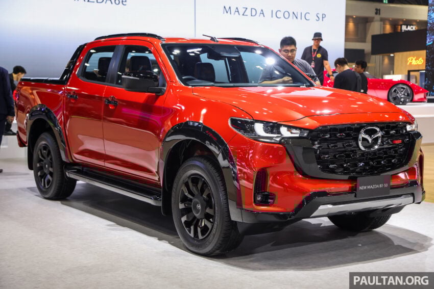 2025 Mazda BT-50 小改款亮相曼谷车展, 搭载2.2L新引擎 292451