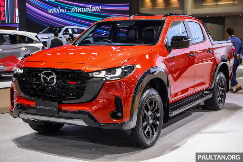 2025 Mazda BT-50 小改款亮相曼谷车展, 搭载2.2L新引擎 292452