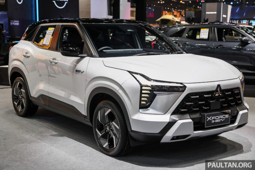 2025曼谷国际车展：Mitsubishi Xforce HEV，搭载 1.6L e:Motion 混动系统，116 PS/255 Nm，兑马币售RM118k起 292103