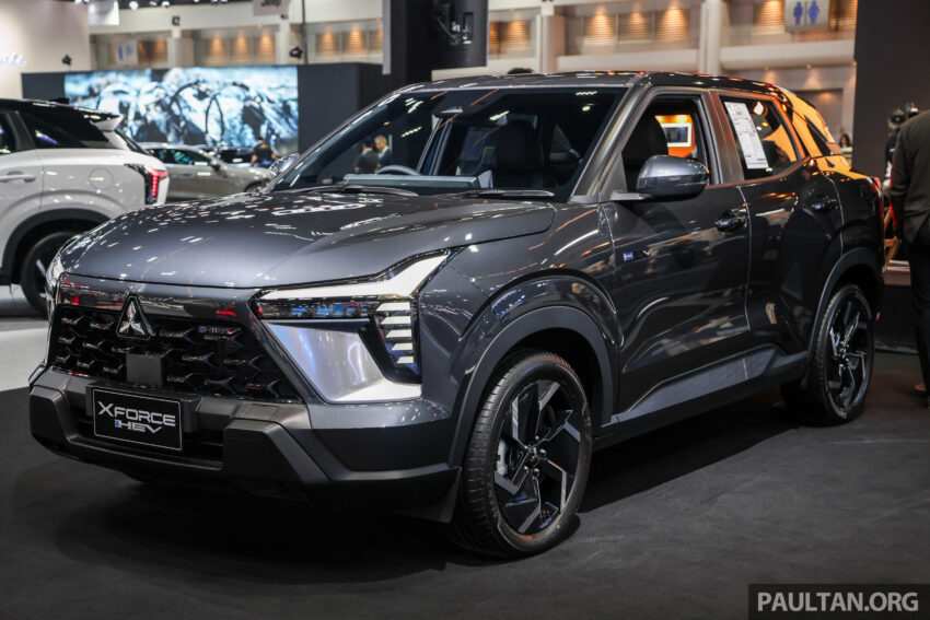 2025曼谷国际车展：Mitsubishi Xforce HEV，搭载 1.6L e:Motion 混动系统，116 PS/255 Nm，兑马币售RM118k起 292112