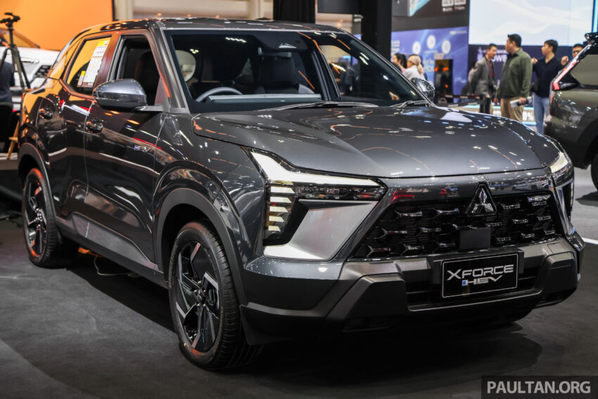 2025曼谷国际车展：Mitsubishi Xforce HEV，搭载 1.6L e:Motion 混动系统，116 PS/255 Nm，兑马币售RM118k起 292113