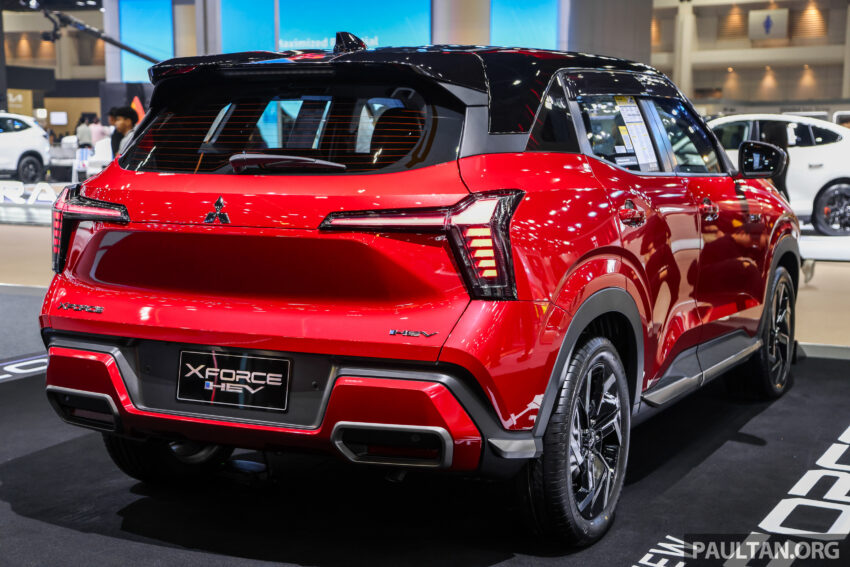 2025曼谷国际车展：Mitsubishi Xforce HEV，搭载 1.6L e:Motion 混动系统，116 PS/255 Nm，兑马币售RM118k起 292118