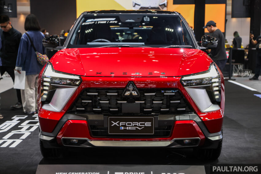 2025曼谷国际车展：Mitsubishi Xforce HEV，搭载 1.6L e:Motion 混动系统，116 PS/255 Nm，兑马币售RM118k起 292119