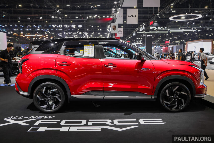 2025曼谷国际车展：Mitsubishi Xforce HEV，搭载 1.6L e:Motion 混动系统，116 PS/255 Nm，兑马币售RM118k起 292120