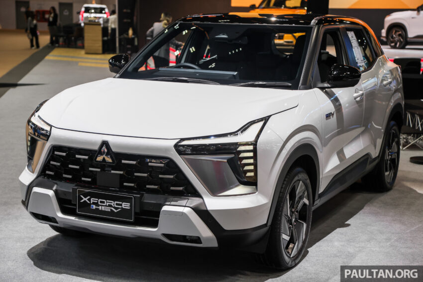 2025曼谷国际车展：Mitsubishi Xforce HEV，搭载 1.6L e:Motion 混动系统，116 PS/255 Nm，兑马币售RM118k起 292104