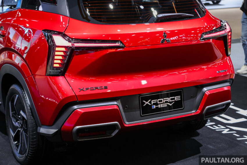 2025曼谷国际车展：Mitsubishi Xforce HEV，搭载 1.6L e:Motion 混动系统，116 PS/255 Nm，兑马币售RM118k起 292122