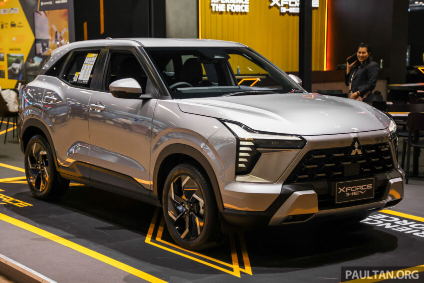 2025曼谷国际车展：Mitsubishi Xforce HEV，搭载 1.6L e:Motion 混动系统，116 PS/255 Nm，兑马币售RM118k起 292123
