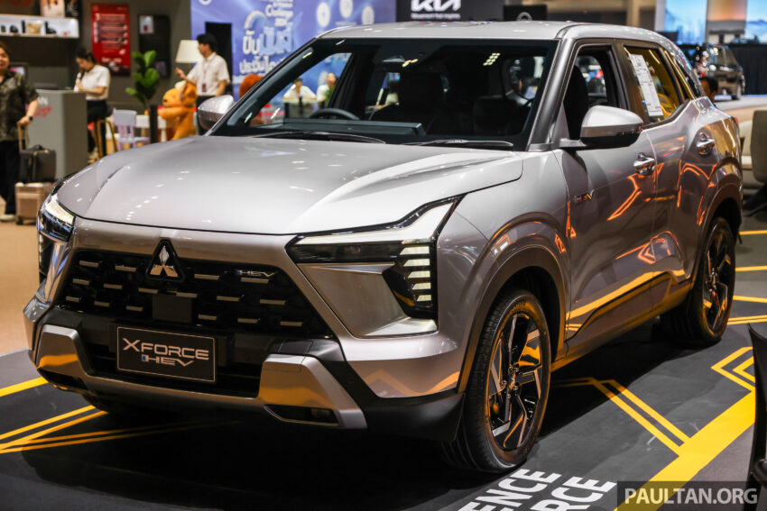 2025曼谷国际车展：Mitsubishi Xforce HEV，搭载 1.6L e:Motion 混动系统，116 PS/255 Nm，兑马币售RM118k起 292124