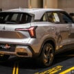 2025曼谷国际车展：Mitsubishi Xforce HEV，搭载 1.6L e:Motion 混动系统，116 PS/255 Nm，兑马币售RM118k起