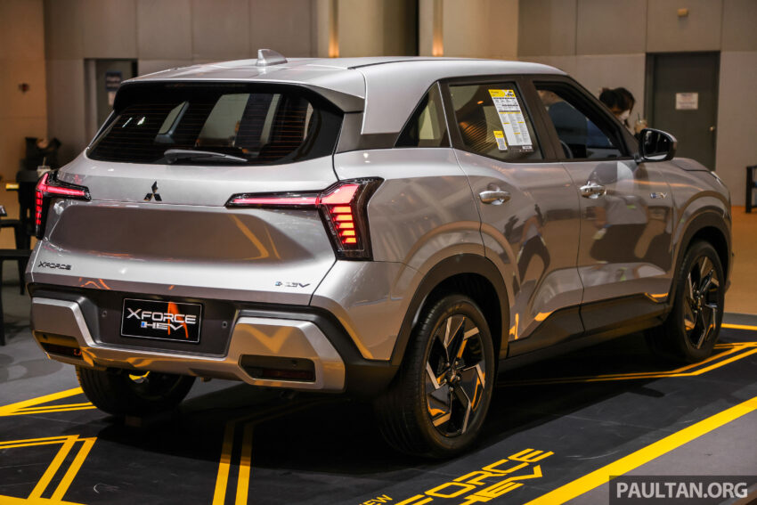 2025曼谷国际车展：Mitsubishi Xforce HEV，搭载 1.6L e:Motion 混动系统，116 PS/255 Nm，兑马币售RM118k起 292125