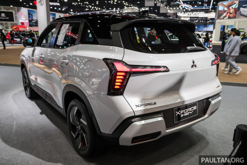 2025曼谷国际车展：Mitsubishi Xforce HEV，搭载 1.6L e:Motion 混动系统，116 PS/255 Nm，兑马币售RM118k起 292106