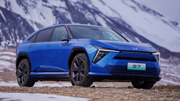 Honda S7 纯电跨界SUV在中国首发, 有后驱与四驱版可选, 续航里程最长650公里, 4.6秒破百, Tesla Model Y 同级对手
