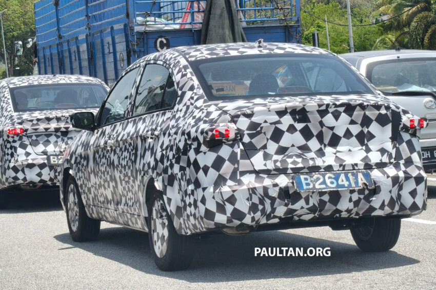 2025 Proton Saga MC3 本地路测再被拍, 改用LED尾灯组? 289926
