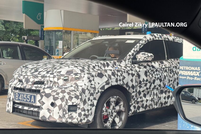 2025 Proton X50 小改款路测再次被拍, 这次后尾翼变小了 290094