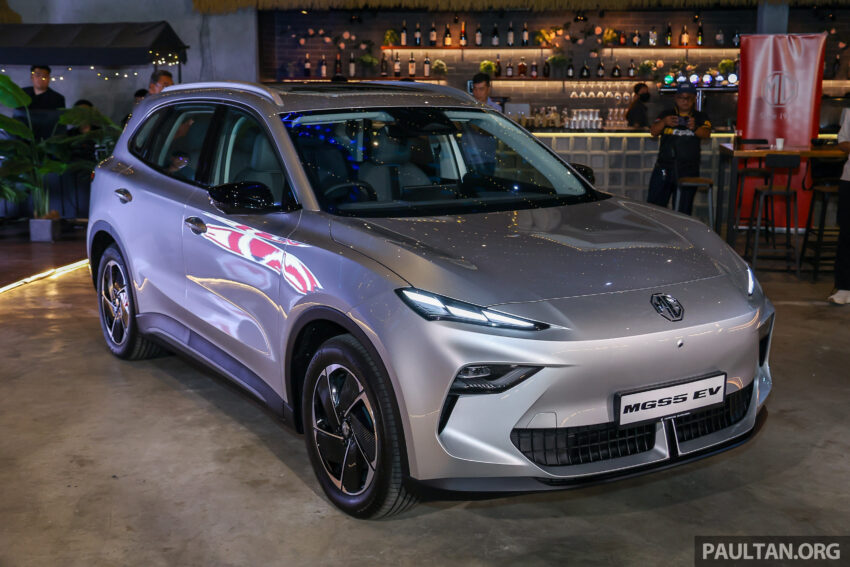 2025 MG S5 EV 本地规格确认, 单马达后驱, 标准与长续航版本, 续航最长430公里, 150kW DC快充, 预估价11.5万令吉 293988