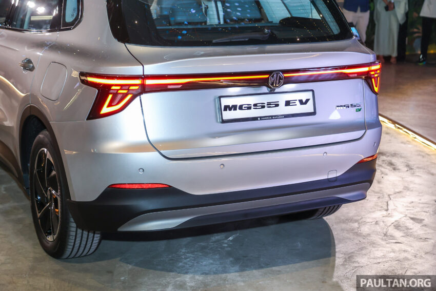 2025 MG S5 EV 本地规格确认, 单马达后驱, 标准与长续航版本, 续航最长430公里, 150kW DC快充, 预估价11.5万令吉 294007