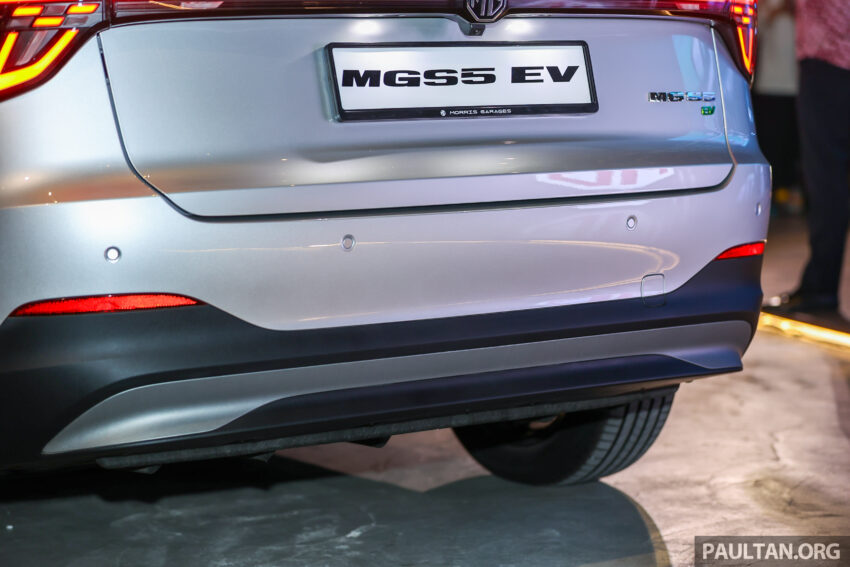 2025 MG S5 EV 本地规格确认, 单马达后驱, 标准与长续航版本, 续航最长430公里, 150kW DC快充, 预估价11.5万令吉 294011