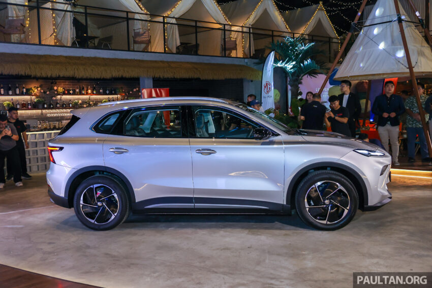 2025 MG S5 EV 本地规格确认, 单马达后驱, 标准与长续航版本, 续航最长430公里, 150kW DC快充, 预估价11.5万令吉 293990
