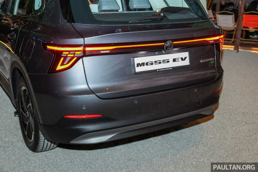 2025 MG S5 EV 本地规格确认, 单马达后驱, 标准与长续航版本, 续航最长430公里, 150kW DC快充, 预估价11.5万令吉 294023