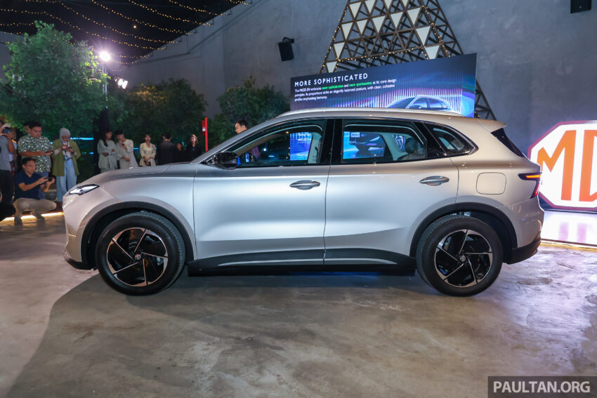 2025 MG S5 EV 本地规格确认, 单马达后驱, 标准与长续航版本, 续航最长430公里, 150kW DC快充, 预估价11.5万令吉 293991