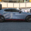 Mazda 3 Concept 于1 Utama与Queensbay Mall公开对外展示, 以上一代 Mazda 3 MS Edition 为基础概念而打造