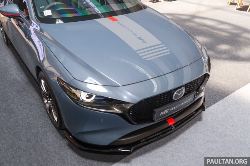 Mazda 3 Concept 于1 Utama与Queensbay Mall公开对外展示, 以上一代 Mazda 3 MS Edition 为基础概念而打造 293728