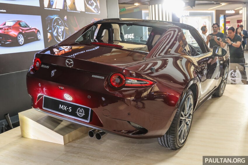 2025 Mazda MX-5 升级版与 35th Anniversary Edition 特仕版正式发布, 2.0L引擎, 可选手排或自排, 售价从29.4万起 293329