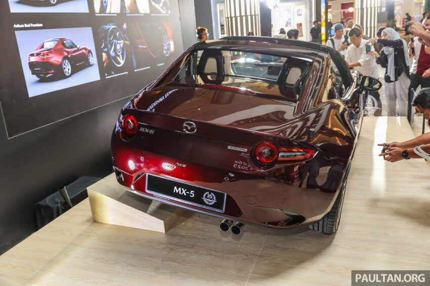 2025 Mazda MX-5 升级版与 35th Anniversary Edition 特仕版正式发布, 2.0L引擎, 可选手排或自排, 售价从29.4万起 293331