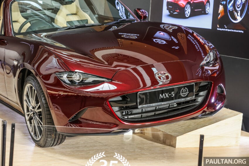 2025 Mazda MX-5 升级版与 35th Anniversary Edition 特仕版正式发布, 2.0L引擎, 可选手排或自排, 售价从29.4万起 293332