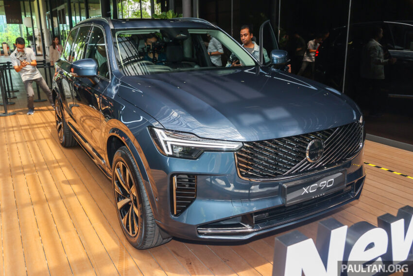 2025 Volvo XC90 小改款本地正式开卖, 同时有B5轻油电与T8混合动力两种版本, 最快5.3秒破百, 售价从41.9万令吉起 293572