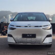 2025 小鹏 Xpeng X9 小改款国际首发, 增加电子吸附式前车门与恒定式轮毂厂徽, 续航里程达740公里, 标配图灵AI芯片