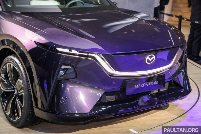2025上海车展：Mazda EZ-60 登场！长安与 Mazda 合作下第二款面向全球市场的新能源车，发布48小时内订单破万 294793