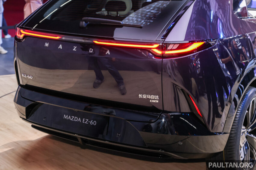 2025上海车展：Mazda EZ-60 登场！长安与 Mazda 合作下第二款面向全球市场的新能源车，发布48小时内订单破万 294794