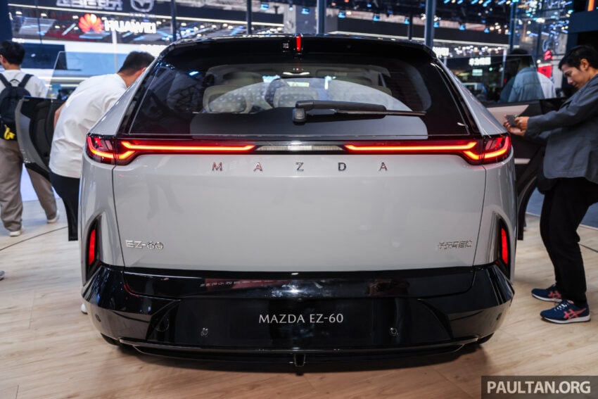 2025上海车展：Mazda EZ-60 登场！长安与 Mazda 合作下第二款面向全球市场的新能源车，发布48小时内订单破万 294785