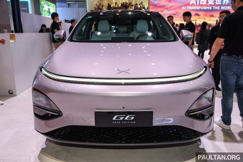 2025上海车展：小鹏 Xpeng G6 小改款！快充倍率提升至5C，10-80%充电只需12分钟；CLTC续航里程625/725km 295035