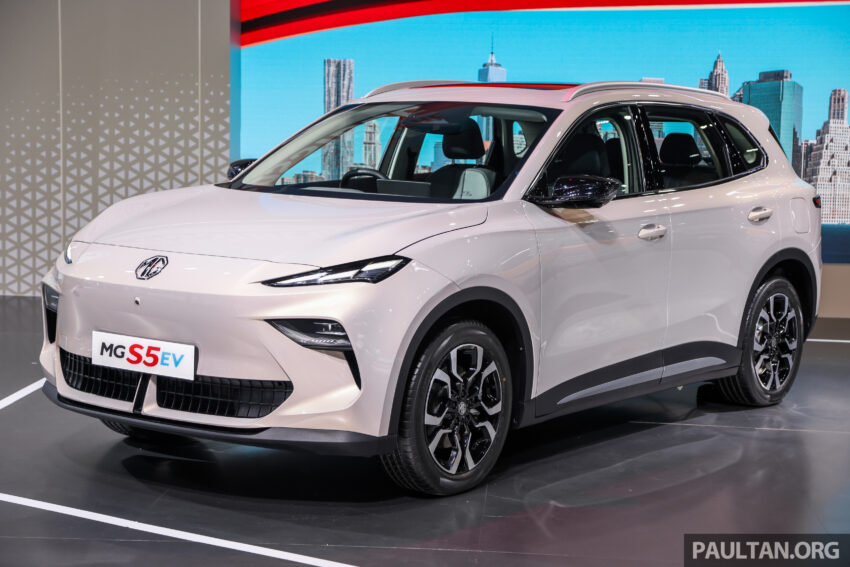 原厂预告确认! MG S5 EV 即将来马, BYD Atto 3 与 Proton eMAS 7 同级对手, 续航里程最长550公里, 今年5月发布! 292828