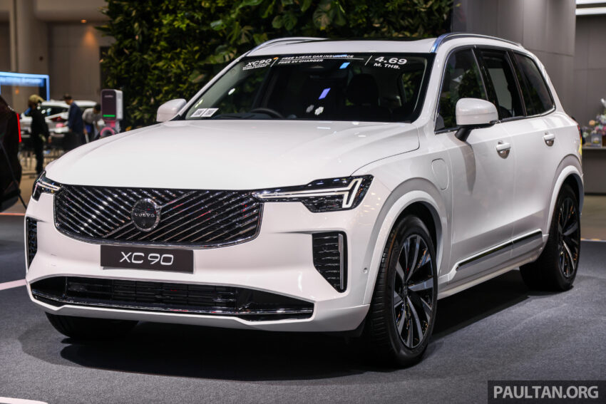 2025 Volvo XC90 小改款本地正式开卖, 同时有B5轻油电与T8混合动力两种版本, 最快5.3秒破百, 售价从41.9万令吉起 293510