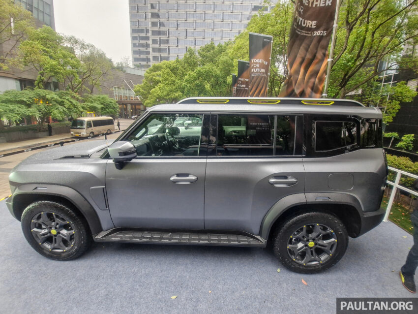 捷途 Jetour T2 上海车展实拍, 右驾版亮相, 主打越野的五人座旅行SUV, 搭载2.0T引擎与1.5L PHEV系统, 预计今年来马 294741
