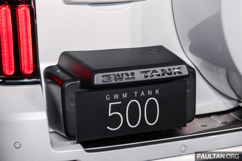 GWM Tank 500 发布前实车亮相, 搭载2.0L HEV油电系统, 定位高端豪华的七人座越野SUV, 已开放预购, 售价35万以下 294412