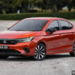 新颜色实拍图集: 2025 Honda City 新增“珍珠凤凰橘”配色, 需额外加价RM400, 四门Sedan与五门Hatchback皆可选配