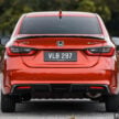 新颜色实拍图集: 2025 Honda City 新增“珍珠凤凰橘”配色, 需额外加价RM400, 四门Sedan与五门Hatchback皆可选配
