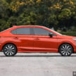 新颜色实拍图集: 2025 Honda City 新增“珍珠凤凰橘”配色, 需额外加价RM400, 四门Sedan与五门Hatchback皆可选配