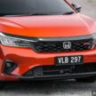 新颜色实拍图集: 2025 Honda City 新增“珍珠凤凰橘”配色, 需额外加价RM400, 四门Sedan与五门Hatchback皆可选配