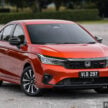 新颜色实拍图集: 2025 Honda City 新增“珍珠凤凰橘”配色, 需额外加价RM400, 四门Sedan与五门Hatchback皆可选配