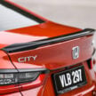 新颜色实拍图集: 2025 Honda City 新增“珍珠凤凰橘”配色, 需额外加价RM400, 四门Sedan与五门Hatchback皆可选配