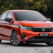 新颜色实拍图集: 2025 Honda City 新增“珍珠凤凰橘”配色, 需额外加价RM400, 四门Sedan与五门Hatchback皆可选配
