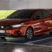 新颜色实拍图集: 2025 Honda City 新增“珍珠凤凰橘”配色, 需额外加价RM400, 四门Sedan与五门Hatchback皆可选配
