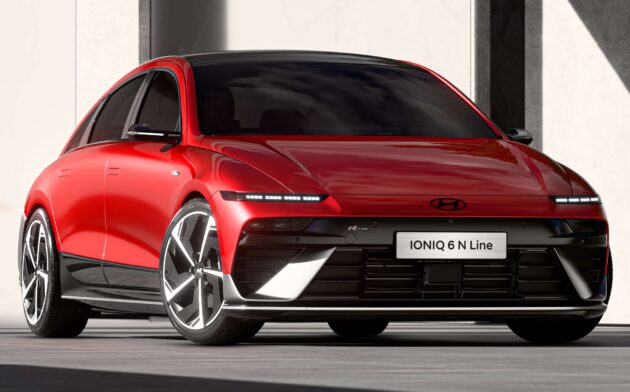 2026 Hyundai Ioniq 6 小改款官图发布, 外观更具运动感