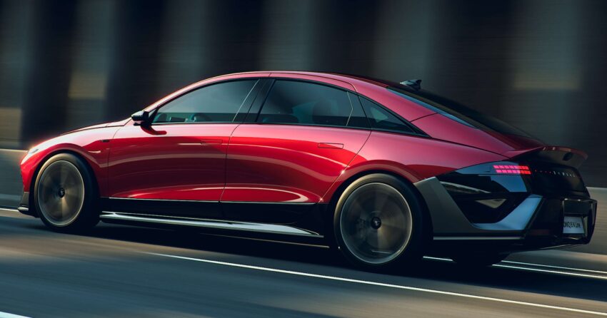 2026 Hyundai Ioniq 6 小改款官图发布, 外观更具运动感 292870